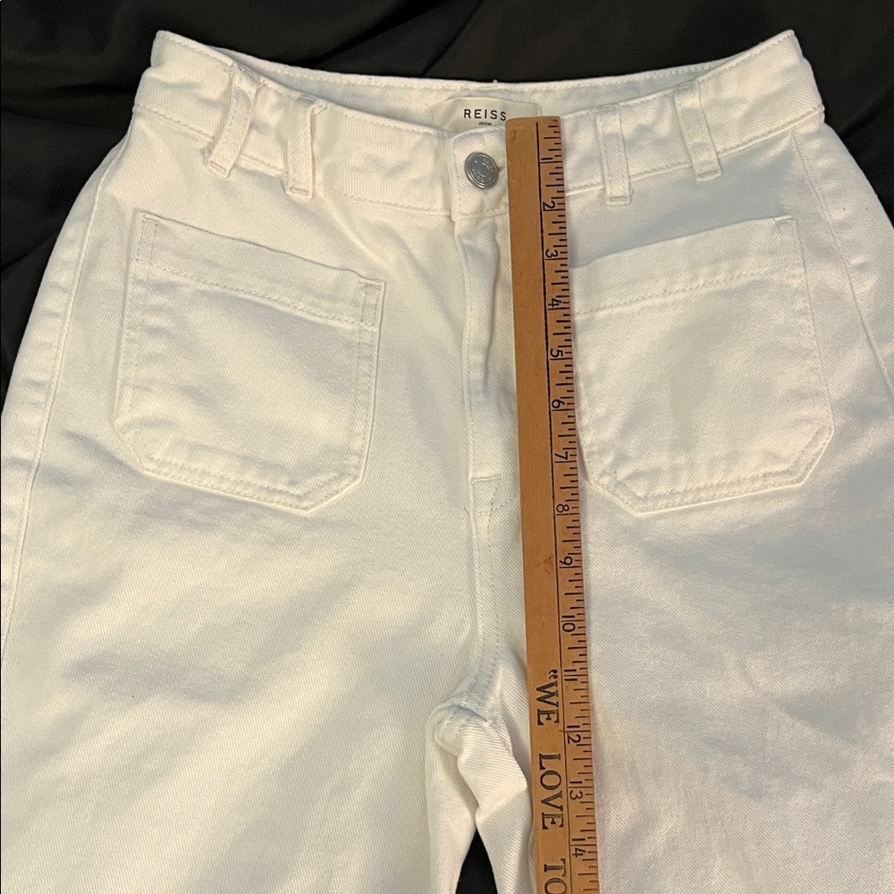 Reiss Isa High Rise Flared Jeans - Picture 13 of 14